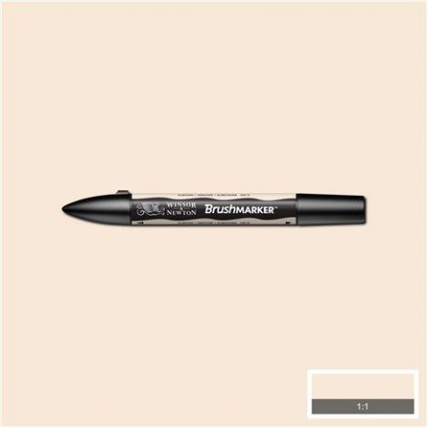 Brushmarker Winsor&Newton pędzelek+pisak, Almond 0819